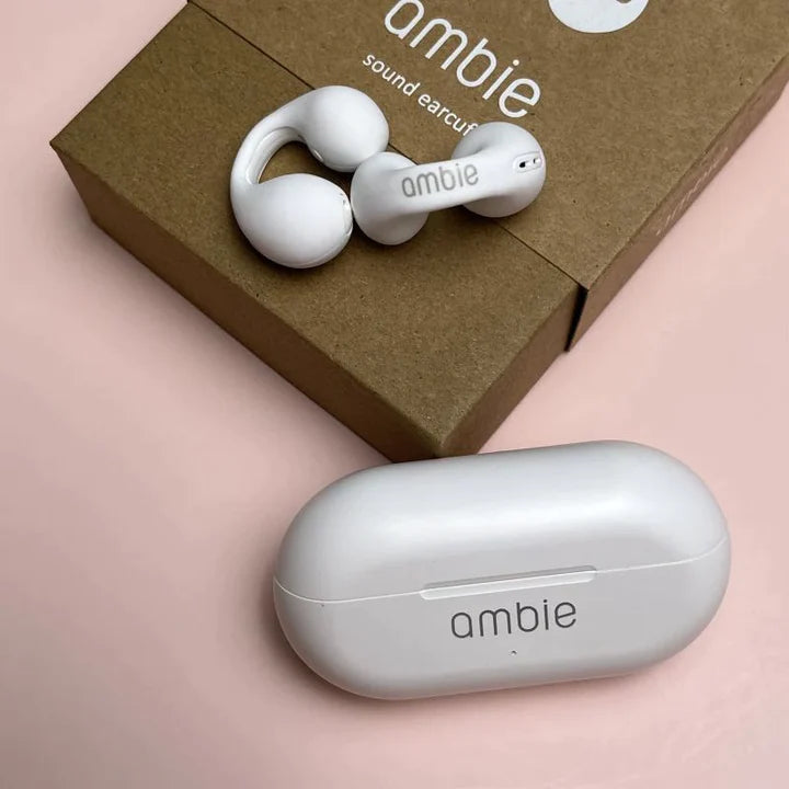 AMBIE Sound Earcuffs Wireless Bluetooth Earbuds Ear Hook Headset Headphones